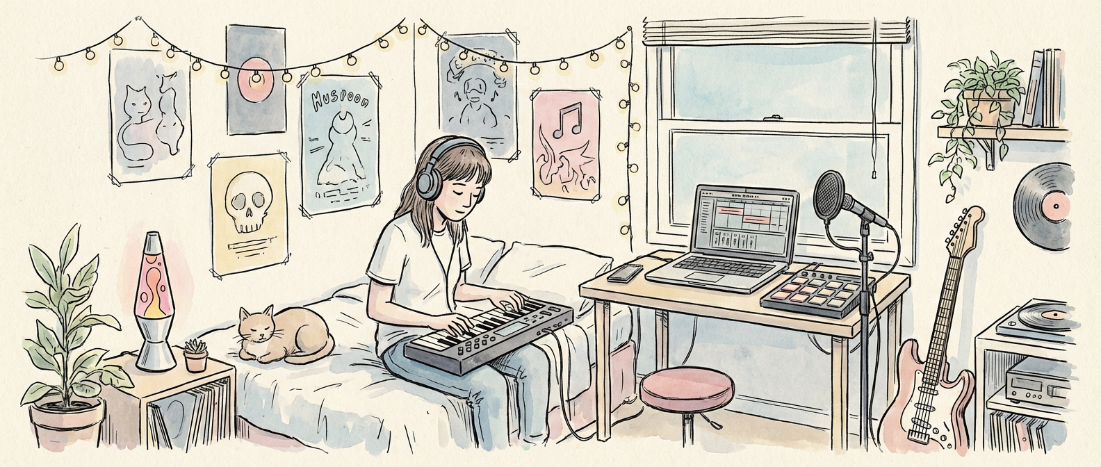 The Bedroom Revolution: How Home Studios Redefined Music Production